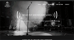 Desktop Screenshot of belmontshowcaseseries.com