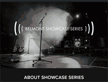Tablet Screenshot of belmontshowcaseseries.com